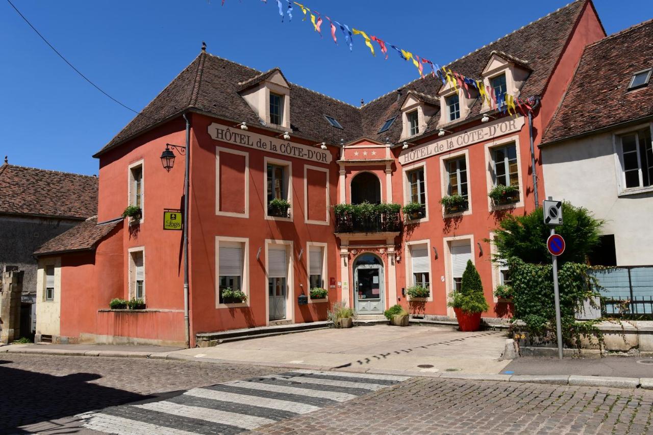 Logis Hotel De La Cote D'or Semur-en-Auxois Buitenkant foto