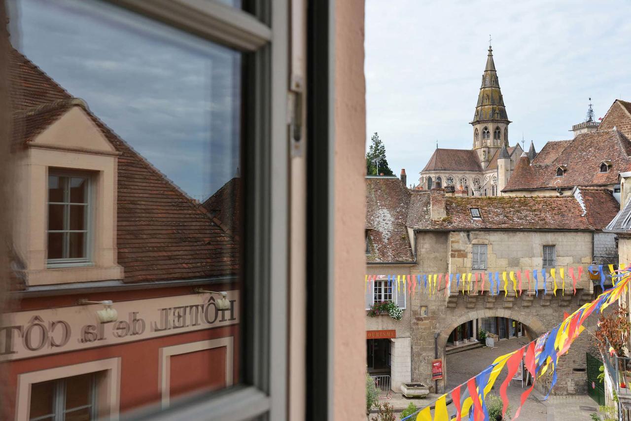 Logis Hotel De La Cote D'or Semur-en-Auxois Buitenkant foto